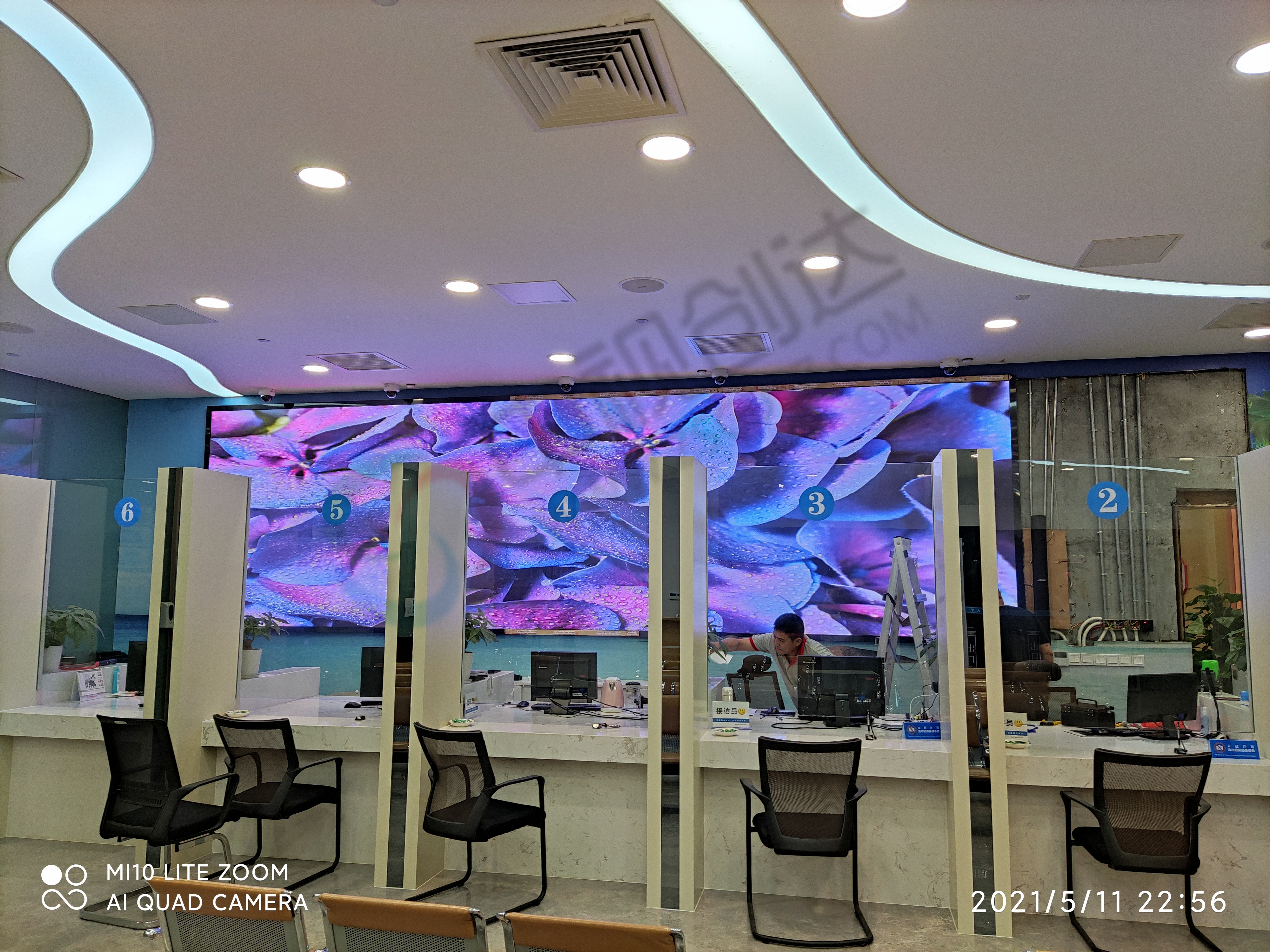 Shenzhen Futian District Letters and Calls Bureau LED Display Project